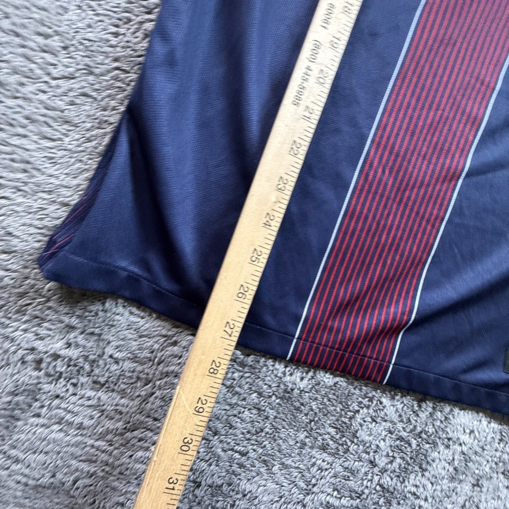 Nike PSG Paris Saint Germain S Men Soccer Jersey 2017/18 Home Blue Dri-Fit - Picture 7 of 8